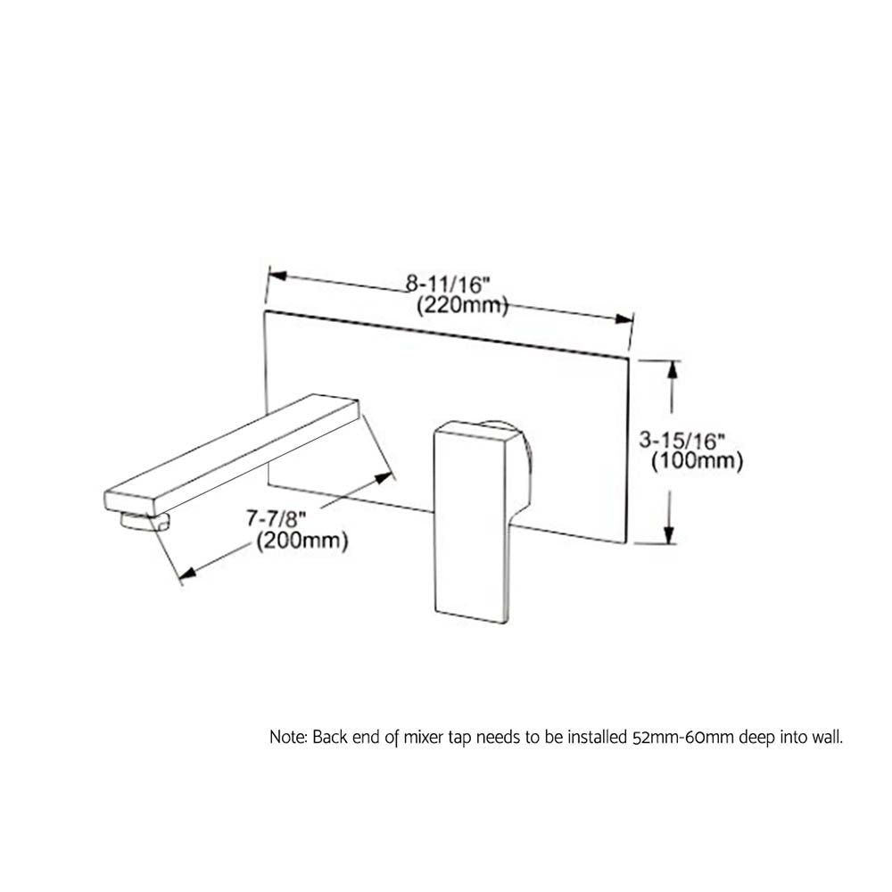 Cefito Black Basin Mixer Tap