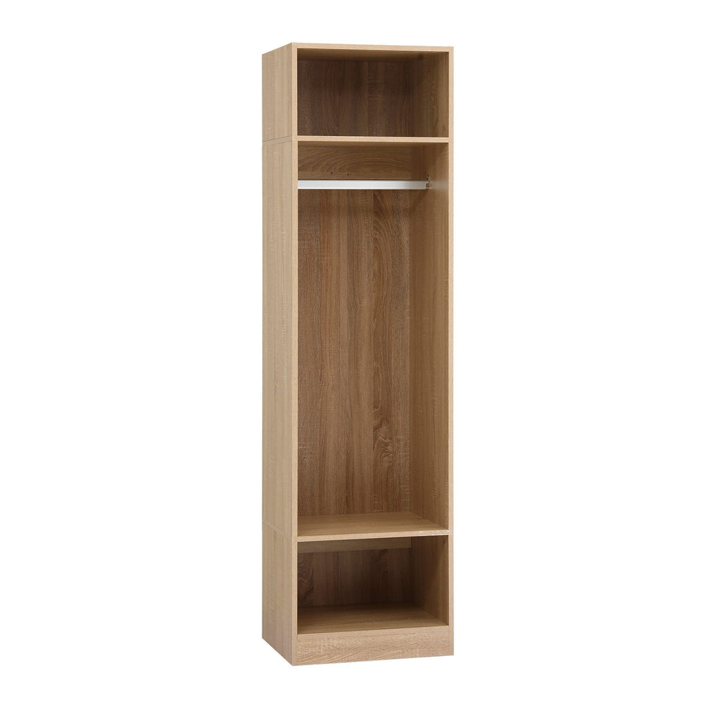 Artiss Wardrobe Clothes Closet Storage Organizer Shelf Pine