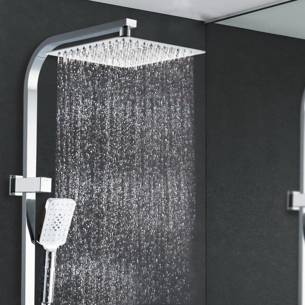 Cefito Chrome Rain Shower Set (10")