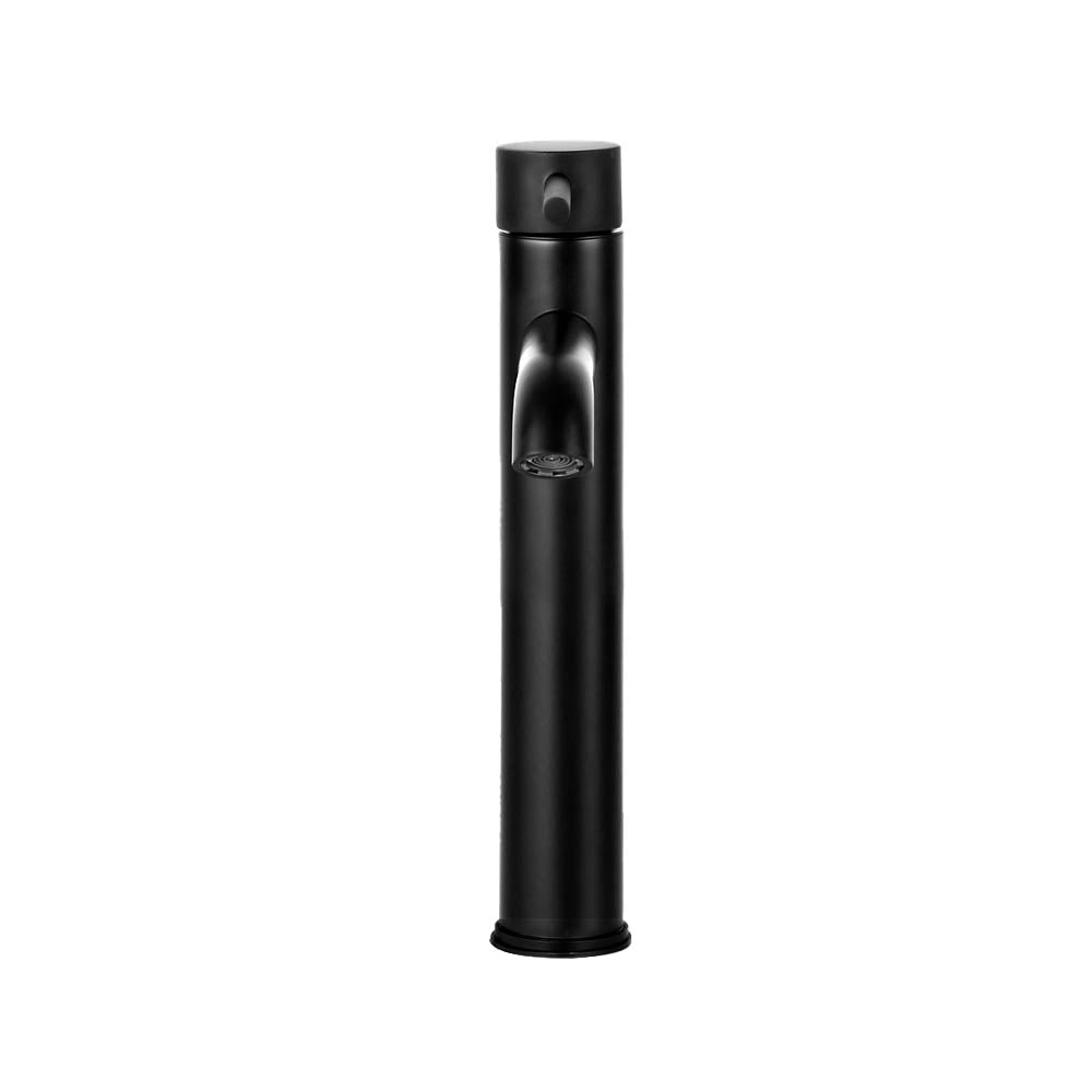 Cefito Black Tall Round Basin Tap