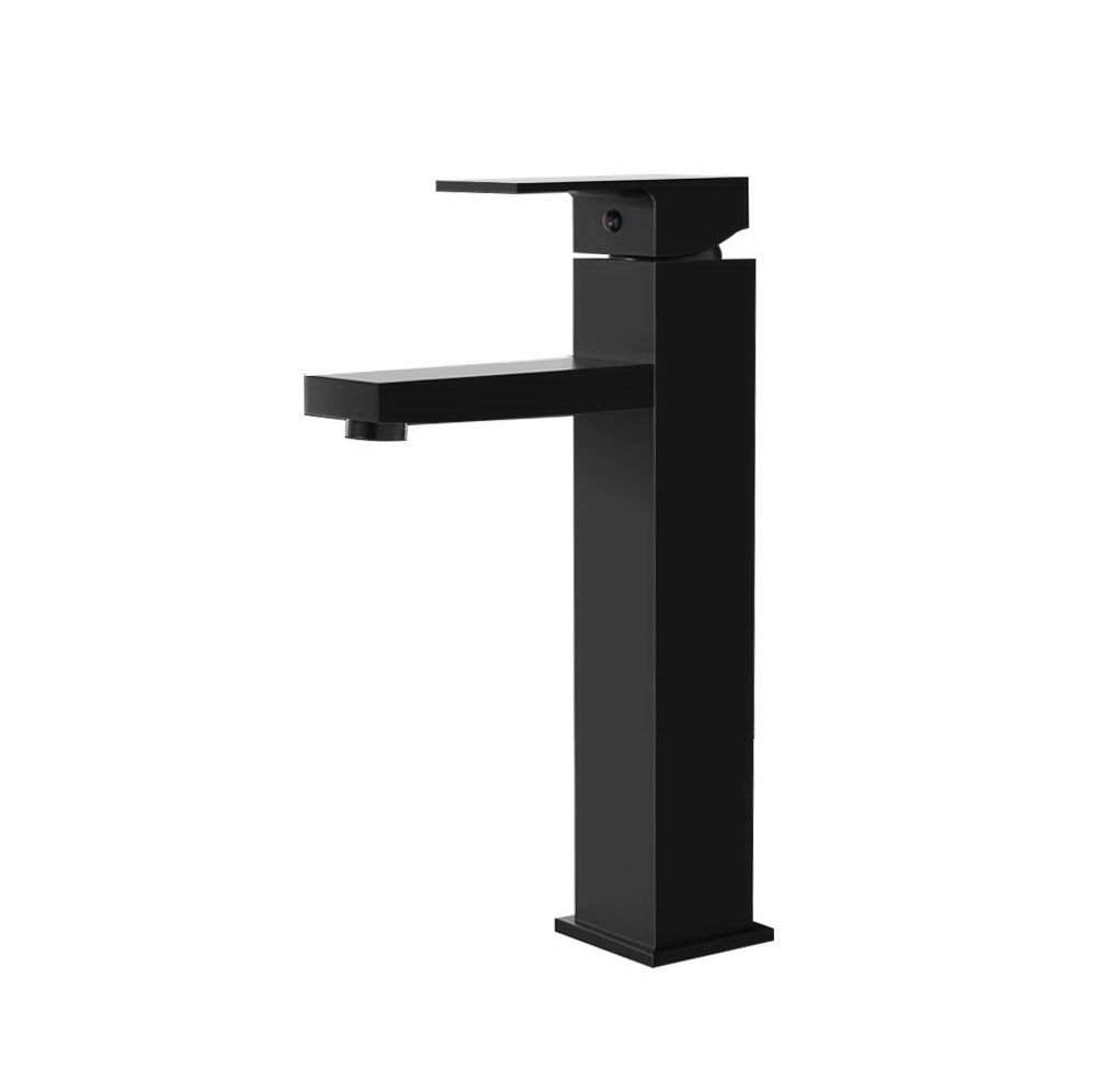 Cefito Black Tall Square Basin Tap