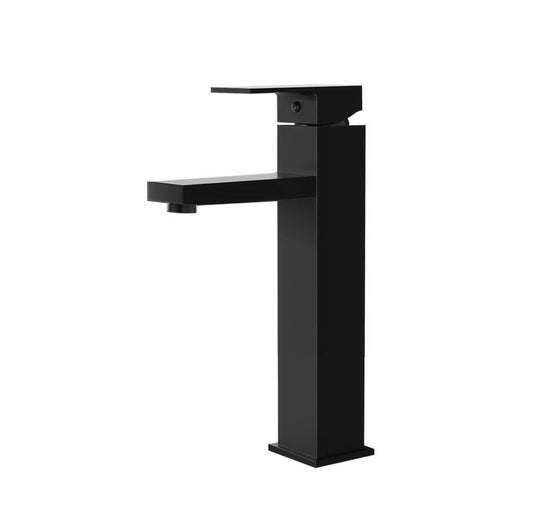 Cefito Black Tall Square Basin Tap